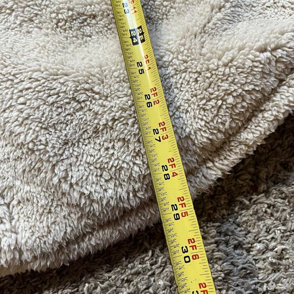 O’Neill Women’s Heath Plaid High Pile Fleece Shirt Jacket Size S Button Up Y2k - Picture 5 of 8